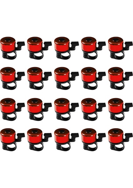 Bisiklet Zilleri Yol Bisikleti Kornaları Güvenli Bisiklet Alarmları Bisiklet Aksesuarları Dağ Bisikleti Zilleri Kırmızı (Yurt Dışından)