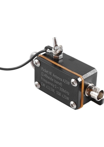 Cep Hf Anteni A25 1-30MHZ Frekans Bandı Kısa Dalga Anteni Geniş Bant Uç Beslemeli Yarım Dalga Anteni V Yatay Anten (Yurt Dışından) indirimleri