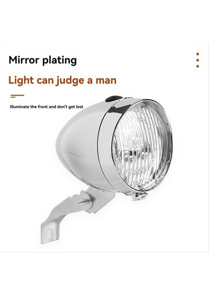 Bisiklet Farları Dağ Bisikleti Retro Farlar 3led Siyah (Yurt Dışından) fırsatları