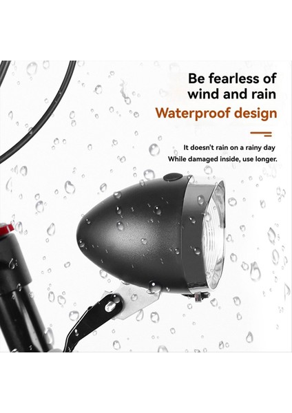 Bisiklet Farları Dağ Bisikleti Retro Farlar 3led Siyah (Yurt Dışından) indirimleri