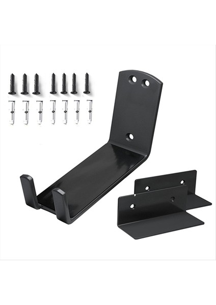 Duvara Monte Bisiklet Pedalı Ağır Hizmet Tipi Sabit Kancalı Saklama Braketi (Yurt Dışından)