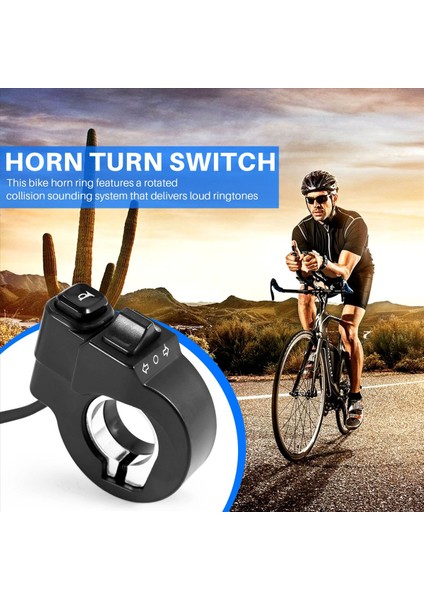 E-Bisiklet 2'si 1 Arada Korna Dönüş Sinyali Anahtarı Düğmesi Elektrikli Bisiklet Parçaları (Yurt Dışından) fırsatları