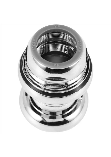 22,2 mm Bisiklet Kulaklığı 1 Inç Sabit Vites Yarış Bisikleti Kulaklığı, Gümüş (Yurt Dışından)