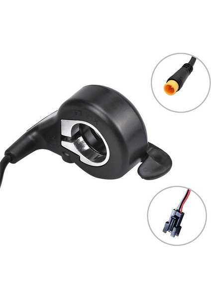 24V 36V 48V Elektrikli Bisiklet Başparmak Gazı, Su Geçirmez Bağlantı (Yurt Dışından) fiyatları