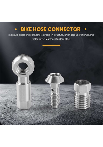 Magura Mt4/mt6/mt8 Bisiklet Aksesuarları Parçaları Için Bisiklet Hidrolik Hortum Bağlantı Parçası Banjo (Yurt Dışından) fırsatları