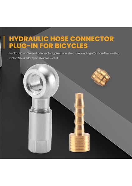 Magura Mt4/mt6/mt8 Bisiklet Aksesuarları Parçaları Için Bisiklet Hidrolik Hortum Bağlantı Parçası Banjo (Yurt Dışından) indirimleri