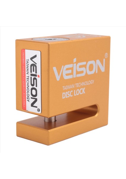 Veison 6mm Motosiklet Disk Fren Kilidi Güvenlik Hırsızlığa Karşı Altın (Yurt Dışından) fiyatları