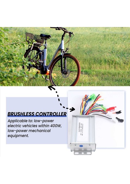 36V 48V 350W E-Bisiklet Fırçasız Kontrol Cihazı 6 Tüplü Çift Mod (Yurt Dışından) indirimleri