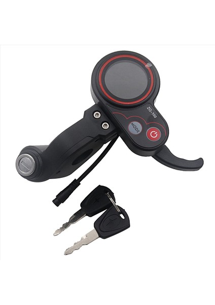 Kilitlenebilir Göstergeli LCD Ekranlı ZQ-100 Elektrikli Scooter Ekranı (Yurt Dışından) fiyatları