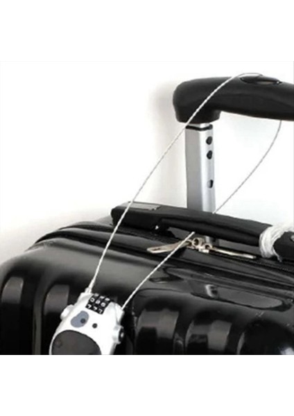 Teleskopik Kodlu Kilit Geri Çekilebilir Çelik Kablolu Karikatür Inek Kilidi (Yurt Dışından) indirimleri