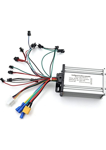 Elektrikli Scooter 36V-60V 25A Kontrol Cihazı 36V 48V 52V Fırçasız 6 Tüp (Yurt Dışından) fiyatları