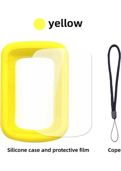 Igpsport BSC200 Gps Için Sarı Silikon Koruyucu Kılıf (Yurt Dışından) modelleri