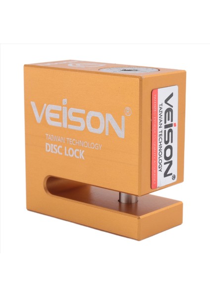 Veison 6mm Motosiklet Disk Fren Kilidi Güvenlik Hırsızlığa Karşı Altın (Yurt Dışından) modelleri