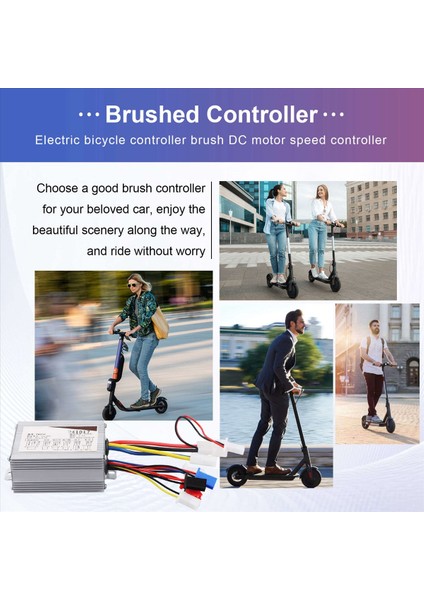Elektrikli Bisiklet Fırçalı Kontrol Cihazı 48V 500W Scooter Kontrol Cihazı (Yurt Dışından) indirimleri