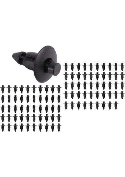 7 mm Delikli Plastik Perçin Bağlantı Elemanı Oto Çamurluk Tampon Itme Klipsleri 100 Adet (Yurt Dışından) modelleri