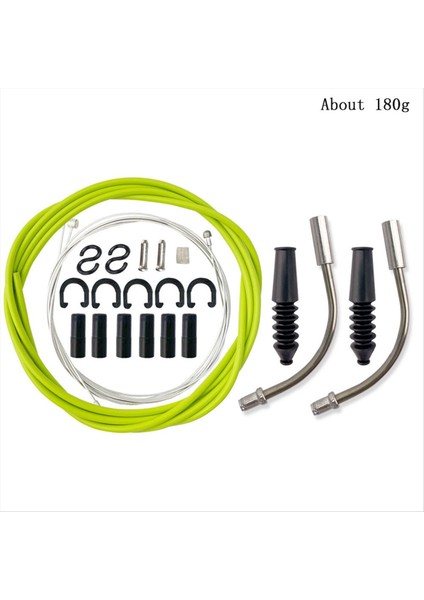 Beyaz Evrensel Bisiklet Vites Kablosu Muhafaza Kiti (Yurt Dışından) indirimleri