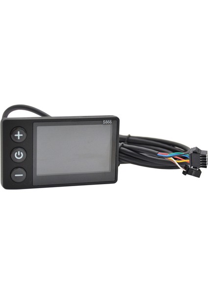 S866 24V/36V/48V Elektrikli Bisiklet Ekranı S866 LCD Ekran Ölçer (Yurt Dışından)