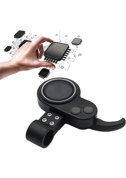 E-Scooter Için 36/48/52/60V Evrensel Gösterge Paneli Ölçeri (Yuvarlak Başlı 6 Pin) (Yurt Dışından) indirimleri