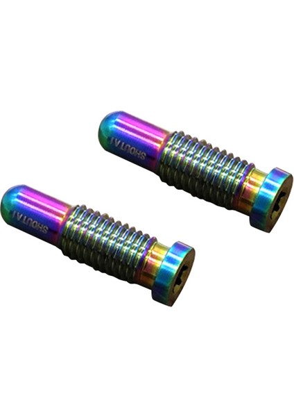 Shoutaı 2 Adet Dağ Bisikleti El Freni Kolu Magura Titanyum Alaşımlı Vida Tamir Parçaları - Göz Ştırıcı Renkler (Yurt Dışından)