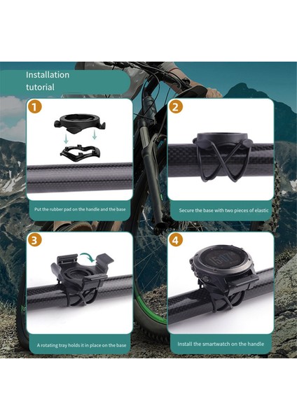 Garmin Fenix 5, Fenix 5 Plus Için 22 mm Bisiklet Bilgisayarı Kronometre Tutucu Bisiklet Hız Göstergesi Standı Bisiklet Montaj Saati (Yurt Dışından) indirimleri