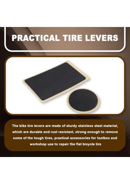 Bisiklet Lastiği Tamir Seti - Bisiklet Lastiği Kolu ve Yapıştırıcısız Bisiklet Lastiği Yamaları (Yurt Dışından) fırsatları