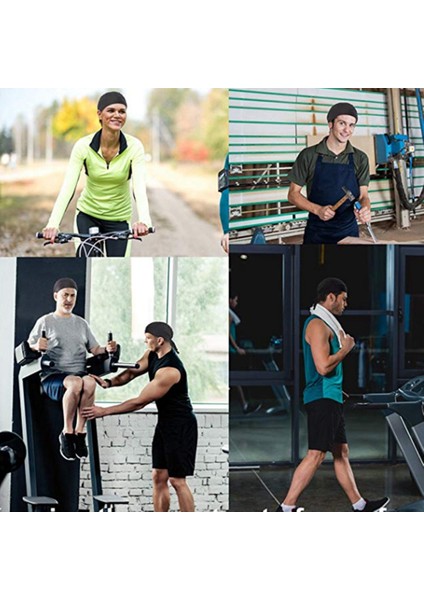 Hızlı Kuruyan Başörtüsü Saf Bisiklet Şapkası Yazlık Erkek Kapüşonlu Kafa Bandı Mavi (Yurt Dışından) fiyatları