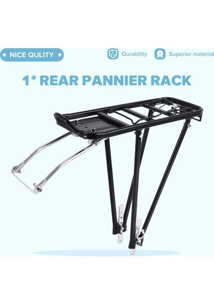 Arka Çanta Rafı Dağ Bisikleti Rafı Alüminyum Alaşımlı Taşıyıcı Aksesuarları Bisiklet Bisiklet Koltuğu (Yurt Dışından) fırsatları
