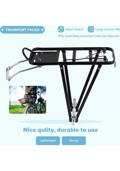 Arka Çanta Rafı Dağ Bisikleti Rafı Alüminyum Alaşımlı Taşıyıcı Aksesuarları Bisiklet Bisiklet Koltuğu (Yurt Dışından) indirimleri