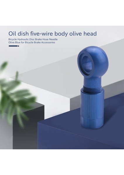 Shimano Slx Xt Xtr Bisiklet Için Fren Hortumu Iğnesi Zeytin Başlı Mavi (Yurt Dışından) modelleri