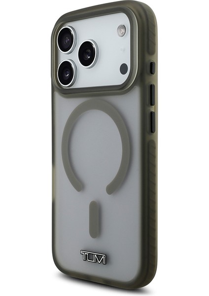 iPhone 17 Pro Uyumlu Kılıf Tumı Orjinal Lisanslı M-Safe Şarj Özellikli Buzlu Transparan Kapak Haki fiyatları