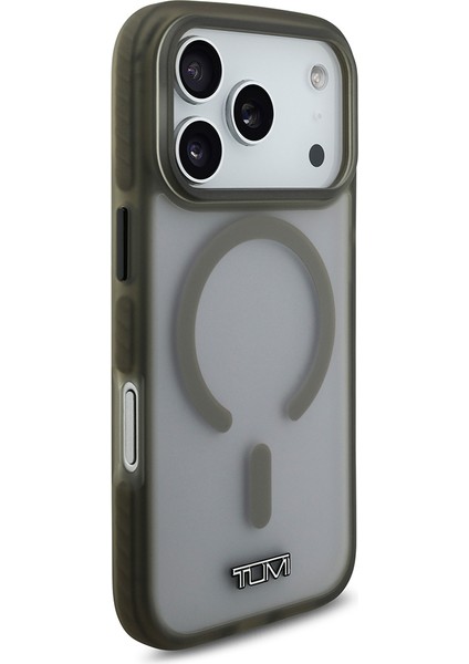 iPhone 17 Pro Uyumlu Kılıf Tumı Orjinal Lisanslı M-Safe Şarj Özellikli Buzlu Transparan Kapak Haki fırsatları