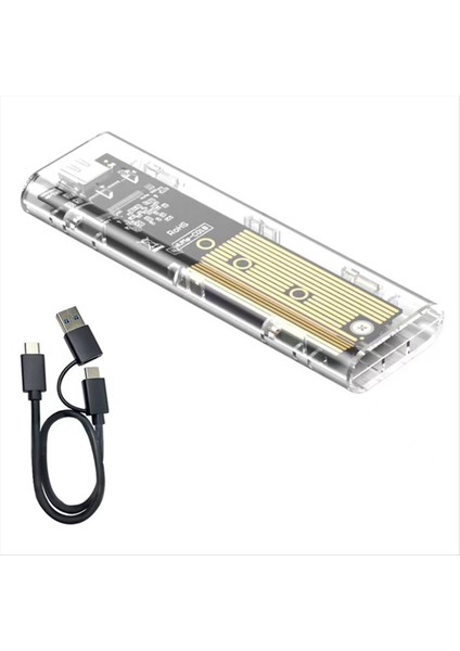 M.2 Nvme SSD Muhafazası USB 3.2 Gen 2 10 Gbps (Yurt Dışından)