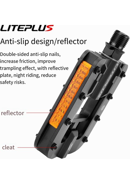 Liteplus Alüminyum Alaşımlı Bisiklet Katlanır Pedallar Kaymaz Windward Küçük Tekerlekli Katlanır Bisiklet Pedalları Bisiklet Aksesuarları (Yurt Dışından) fiyatları