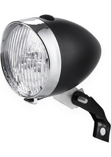 Bisiklet Farları Dağ Bisikleti Retro Farlar 3led Sürüş Farları Ön Farlar Gece Sürüş Ekipmanları Siyah (Yurt Dışından)