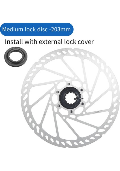 Vxm Dağ Bisikleti Disk Fren Rotoru 203 mm Ultra Hafif Fren Diski Yol Bisikletiyle Uyumlu Göbek Için (Yurt Dışından) indirimleri