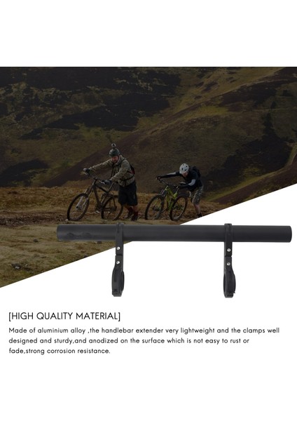 Bisiklet Gidonu Uzatma 30CM Bisiklet Gidonu Uzatıcı Alüminyum Alaşımlı Braket Kelepçe Hızölçer Far Gps (Yurt Dışından) modelleri