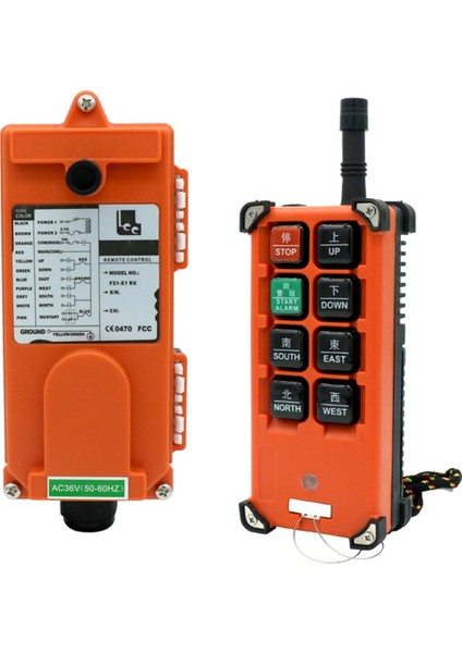 Beton Pompası Kamyonu Kanal 220V Vinç Için F21-E1B Endüstriyel Kablosuz Radyo Uzaktan Kumandası Kablosuz Uzaktan Kumanda (Yurt Dışından)