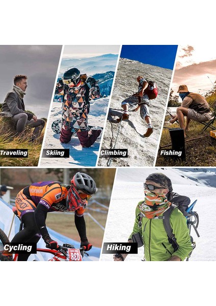 5'li Paket Boyunluk Yüz Maskesi Erkek Kadın Balaklava Uv Yüz Kalkanı Eşarp Çok Amaçlı Başlık (Yurt Dışından) indirimleri