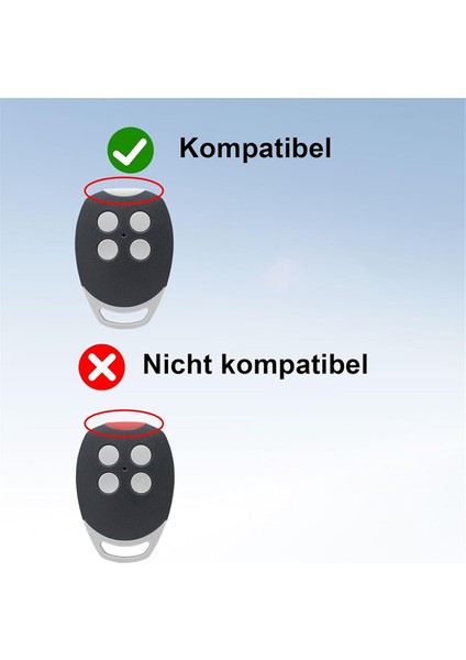 433.92MHZ Garaj Kapısı Açacağı, Ditec Gol4, Bıxlg4, Bıxlp2, , El Tipi Verici Için 2 Adet Garaj Kapısı Uzaktan Kumandası (Yurt Dışından) fiyatları