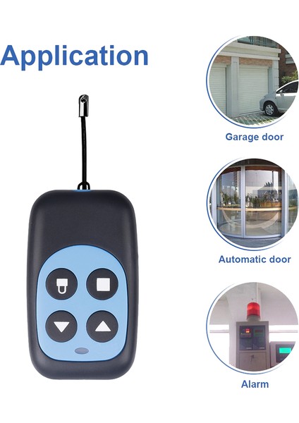 315MHZ Klonlama Teksir Çoklu Frekans Mesafe Uzaktan Kumanda Garaj Kapısı Kablosuz Copy-B Için Sabit Haddeleme Kodu (Yurt Dışından) modelleri