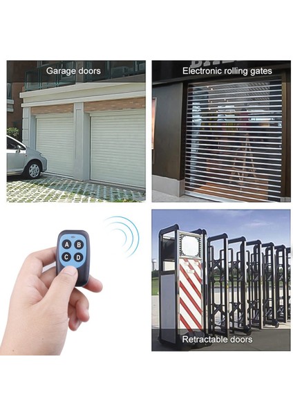 315MHZ Klonlama Teksir Çoklu Frekans Mesafe Uzaktan Kumanda Garaj Kapısı Kablosuz Copy-B Için Sabit Haddeleme Kodu (Yurt Dışından) indirimleri