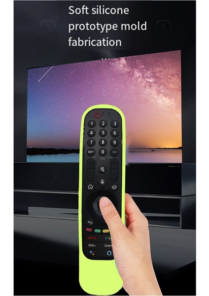 Lg Akıllı Tv Için Silikon Uzaktan Kumanda Kılıfı AN-MR21 MR22 Darbeye Dayanıklı Aydınlatmalı Kılıf, Siyah (Yurt Dışından) fırsatları