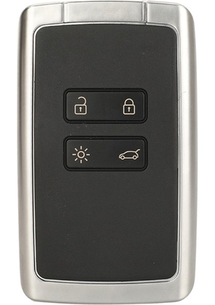 4 Düğmeli Renault Akıllı Uzaktan Kumandalı Araba Anahtarı 434MHZ-4A Çip Gümüş Arka Düz Için Uygundur (Yurt Dışından)