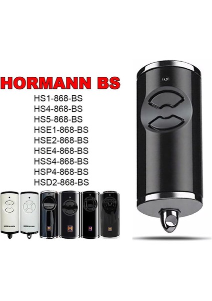2'li Garaj Kapısı El Tipi Verici Uzaktan Kumanda 868.3 Bs Mhz Garaj Kapısı Açacağı Hormann HSE-4-868-BS Için (Yurt Dışından) fırsatları