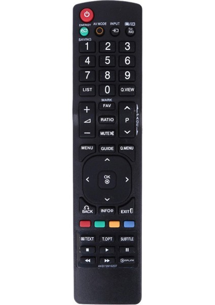 Lg LCD Tv'ler Için Evrensel Yedek Uzaktan Kumanda AKB72915207 32LD460 37LD450 47LD420 (Yurt Dışından)