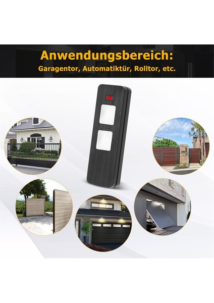 868MHZ Uzaktan Kumandalı Garaj Kapısı, 2 Kanallı Uzaktan Kumanda Yaz 4015862001900 ile Uyumlu, Kapı Uzaktan Kumandası (Yurt Dışından) indirimleri
