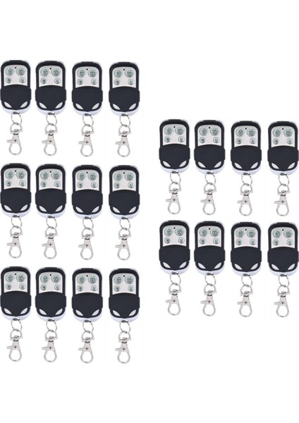 20 Adet 433MHZ Rf Uzaktan Kumanda 4ch Düğmeli Araba Anahtarı Garaj Kapısı Açacağı Uzaktan Kumanda Otomatik Kopyalama Kapı Çoğaltıcı (Yurt Dışından)