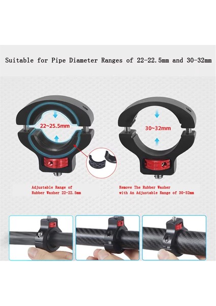 Gopro Için INSTA360 One,a Için 1/4 Inç Vida Bisiklet Montajı Gidon Klipsi (Yurt Dışından) indirimleri