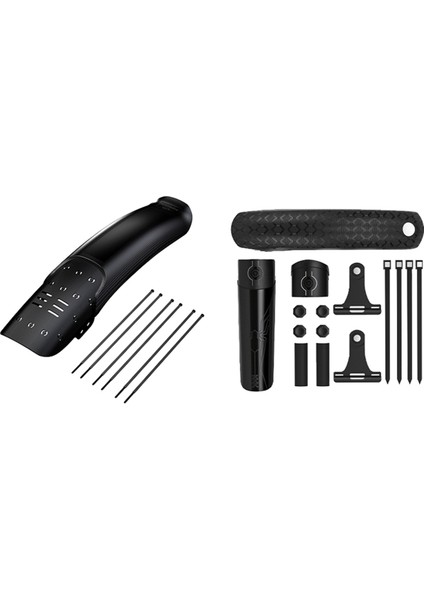 Yol Bisikleti Çamurluk Seti Hızlı Çıkarılabilir Hafif Bisiklet Çamurlukları (Yurt Dışından)