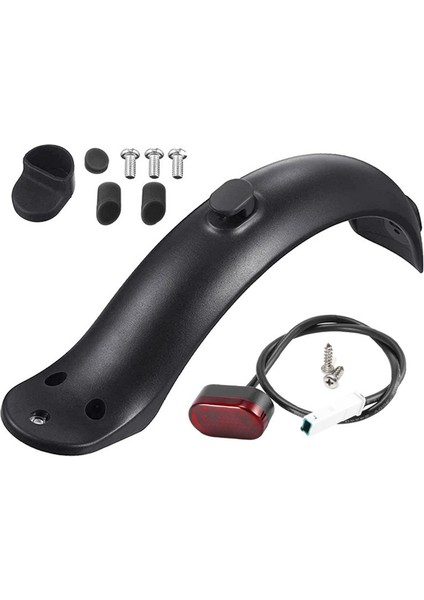 Xiaomi M365 ve 1s Elektrikli Scooter Için Arka Lambalı Çamurluk Yedek Parça Tamiri, Kancalı Çamurluk Parçaları (Yurt Dışından)